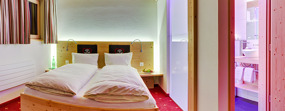Doppelzimmer Grandlit Hotel Cristal-Flumserberg
